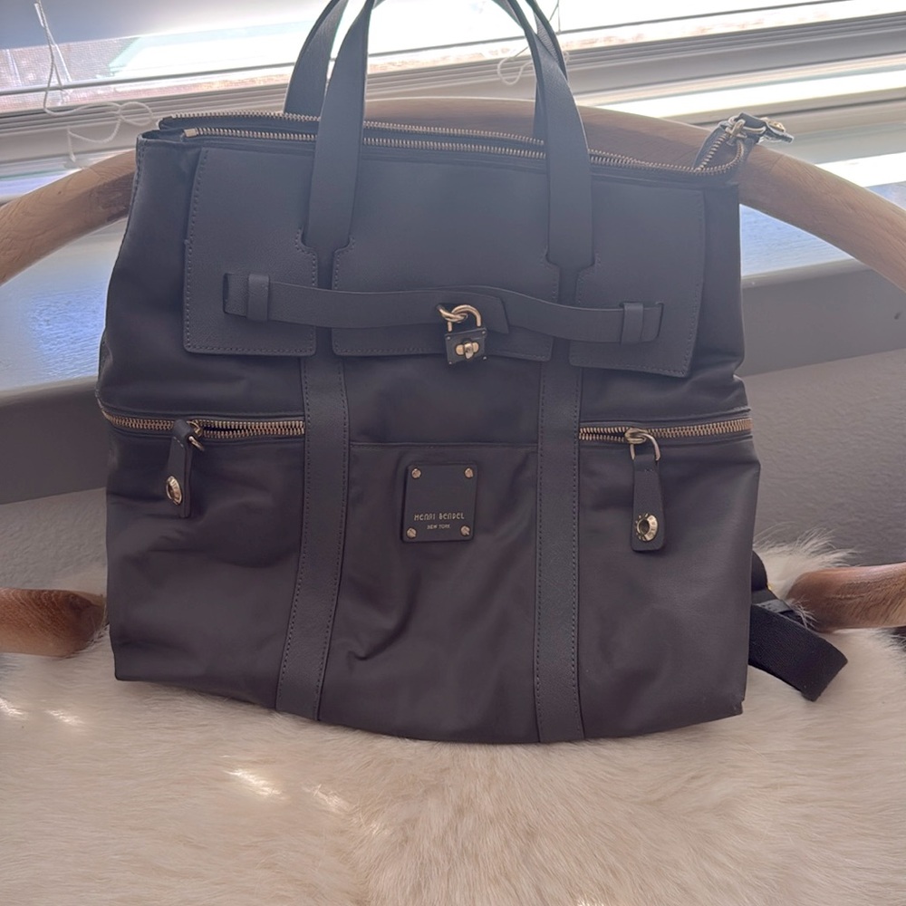 Henri Bendel backpack purse
